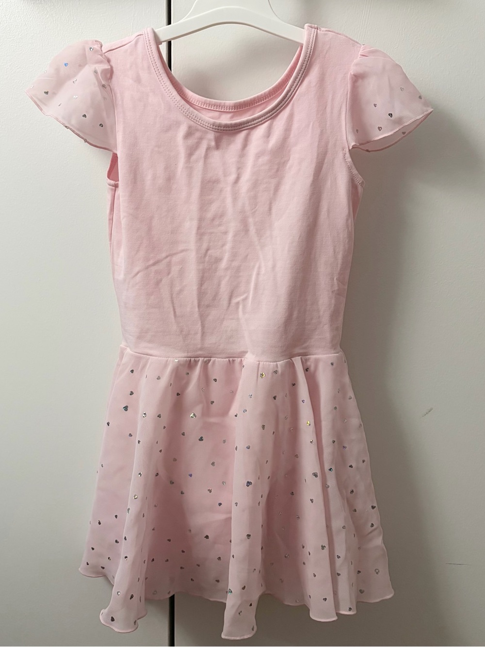 Stelle pink ballet leotard with skirt